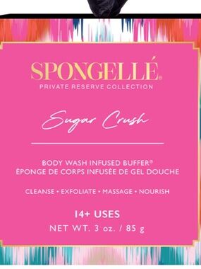 Spongelle sugar crush body wash infused buffer